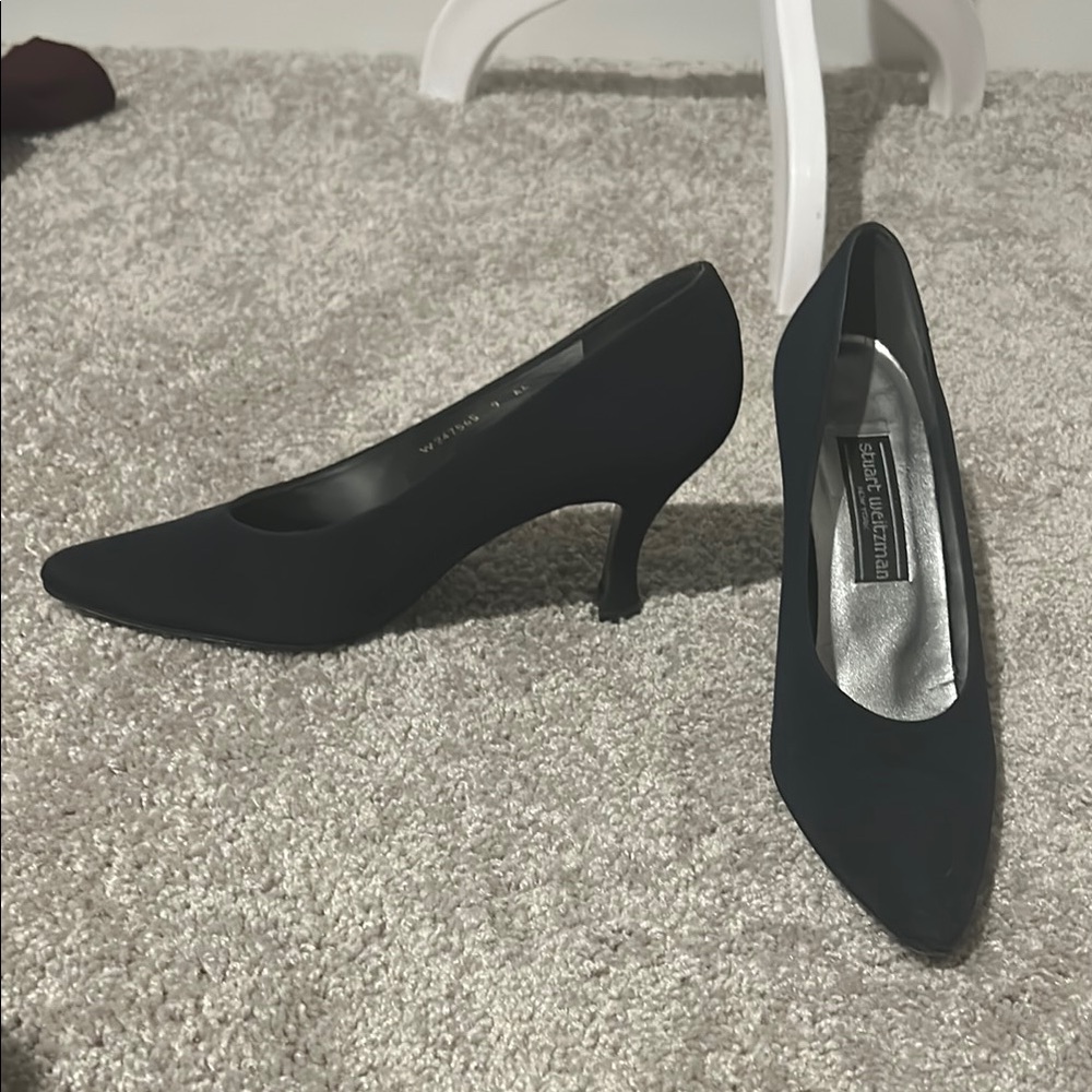 Stuart Weitzman Navy Women's Heels